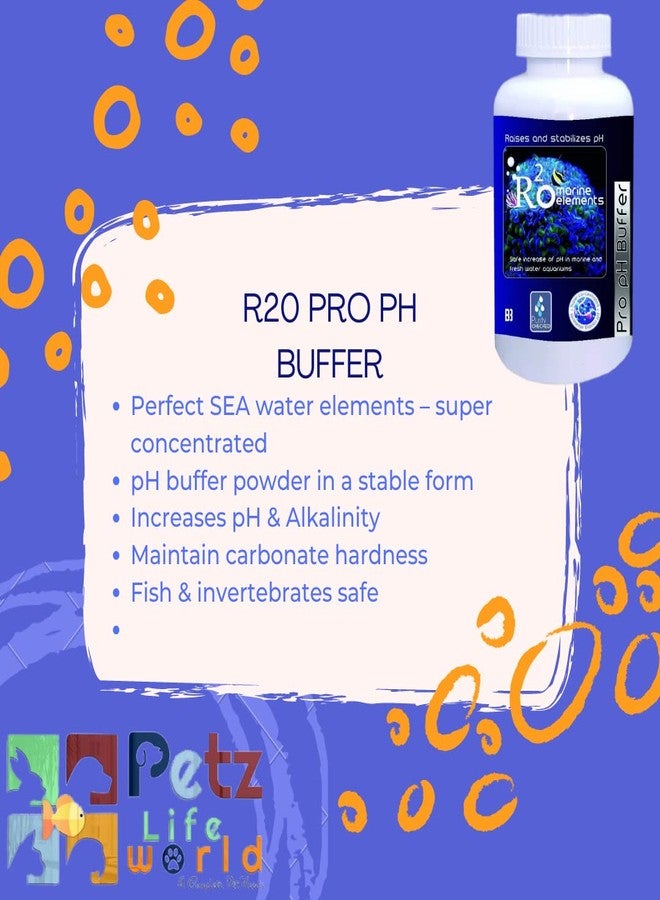 VAYINATO Aquatic Remedies R2O Pro Ph Buffer | Raise and Stabilize The Ph in Both Marine and Fresh Water Aquarium 300g - Image 2